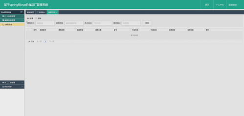 Spring与Vue驱动的食品厂原材料库存盘点管理系统设计与实现